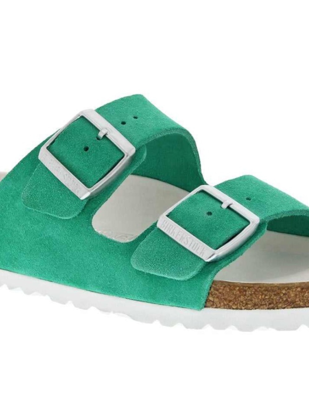 Birkenstock Arizona Emerald Green Suede (Size 37).  Barely Worn!